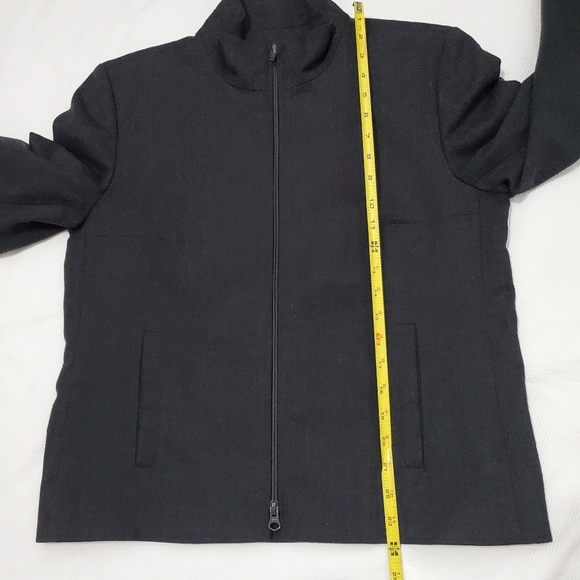 Teen Flo Graphite Wool Blend Short Jacket Size 10 - Picture 7 of 7